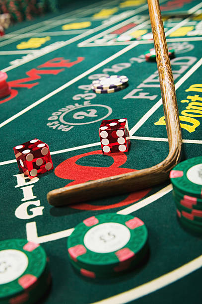 Baccarat table view with dealer studio and result display